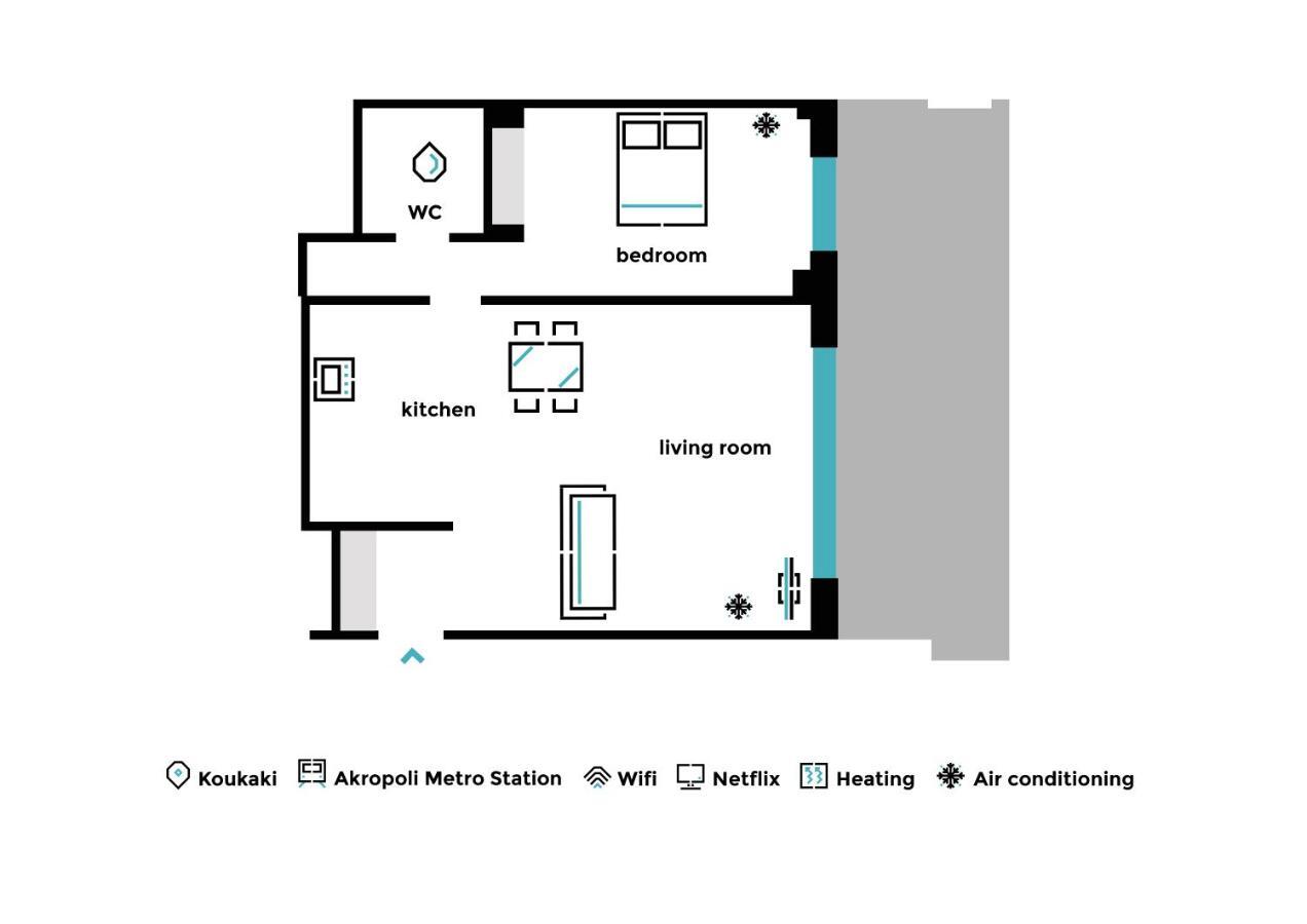 Modern 1Bd Apartment Close To The Acropolis Museum By Upstreet 아테네 외부 사진